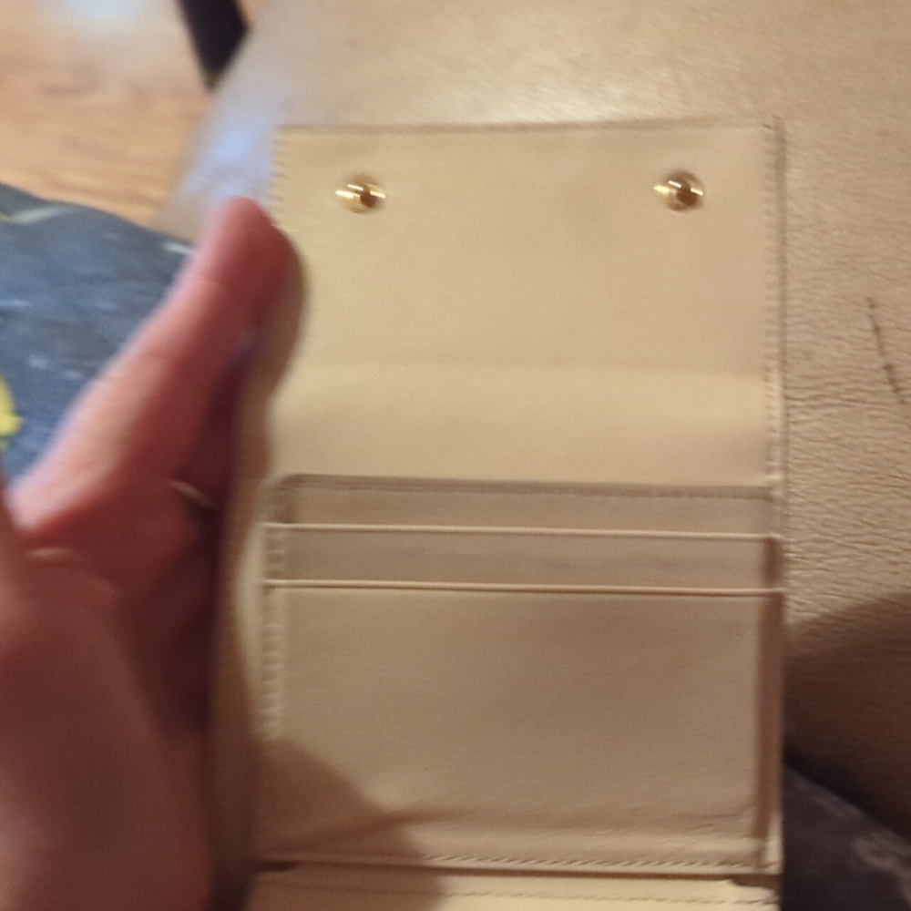 Celine Cream Leather Wallet - Picture 6 of 10